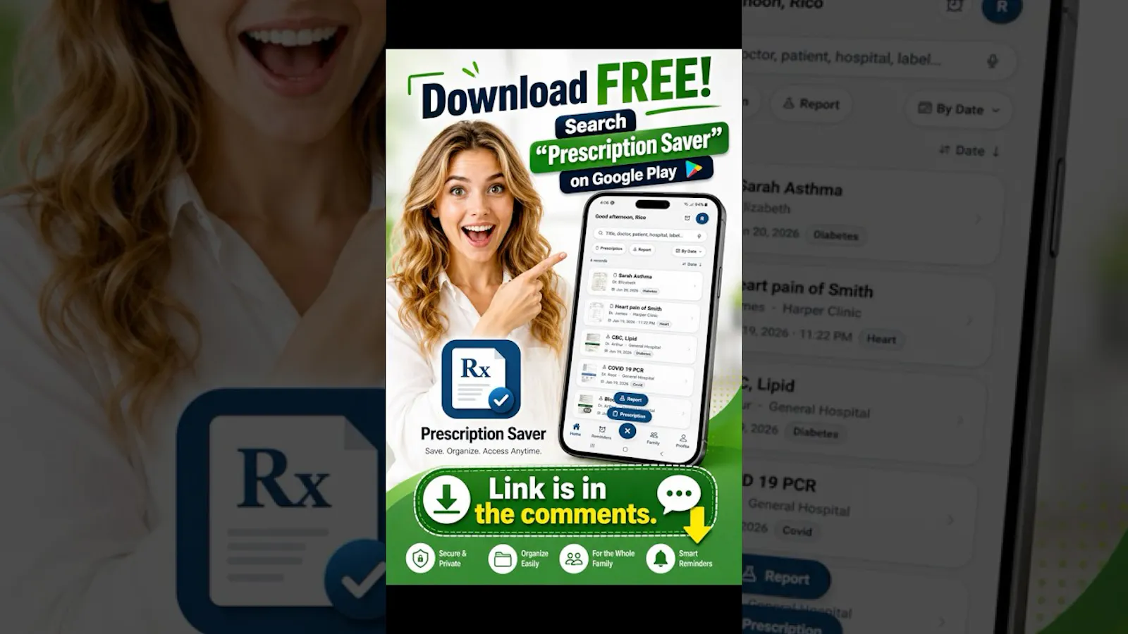 Prescription Saver screenshot 1 (video preview)