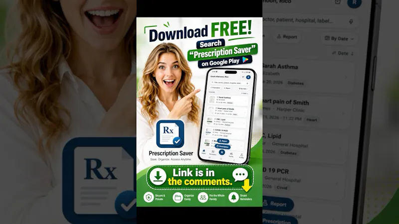 Prescription Saver screenshot 1 (video preview)