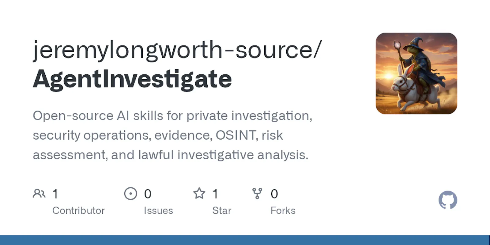 AgentInvestigate AI Agent Skillsets screenshot 2
