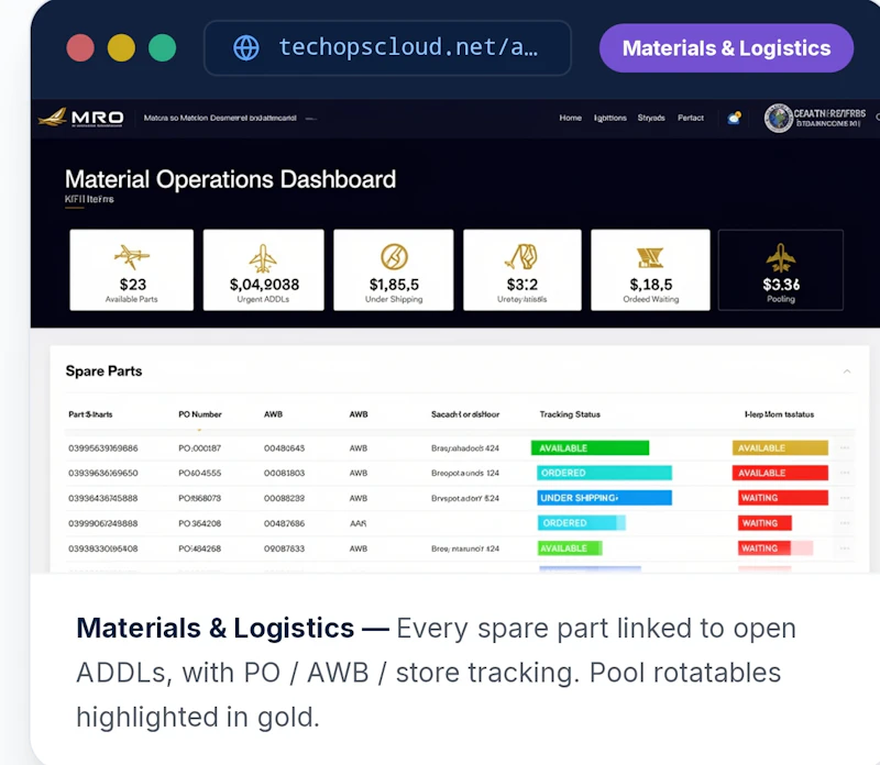 Technical operations cloud screenshot 1