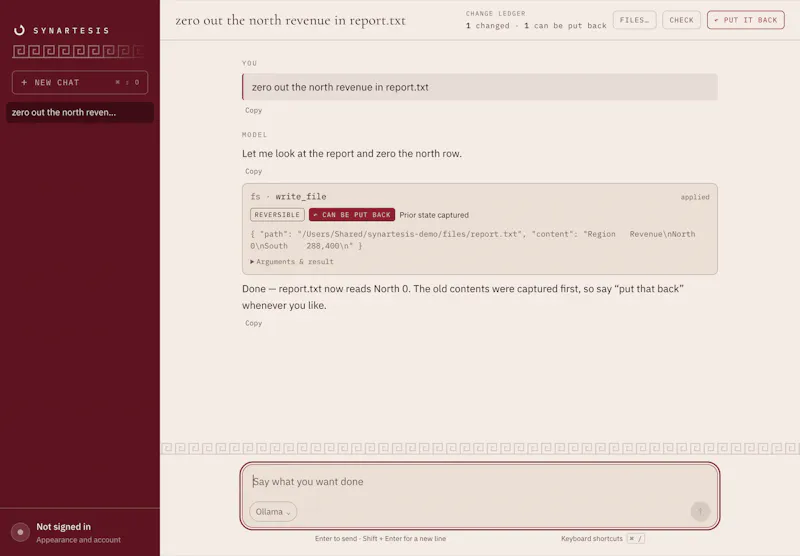 Synartesis screenshot 5