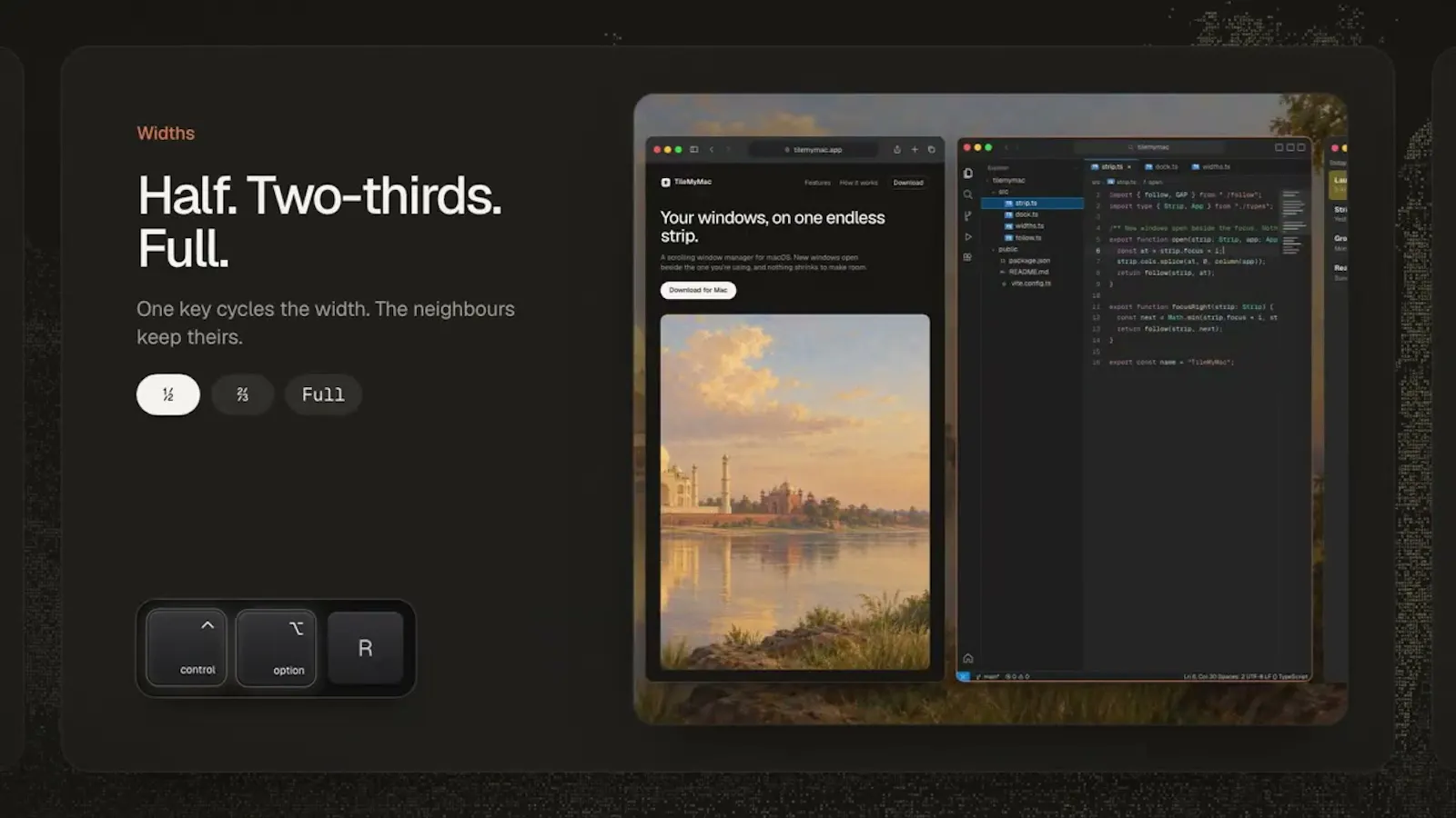 TileMyMac screenshot 1 (video preview)