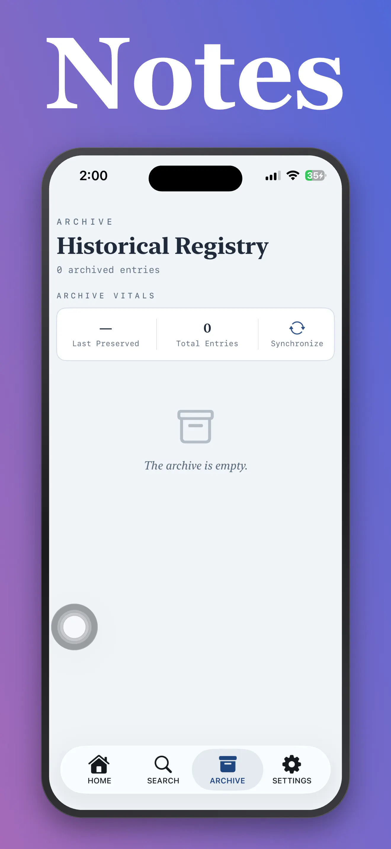 Notes - Archive & Reflect gallery image