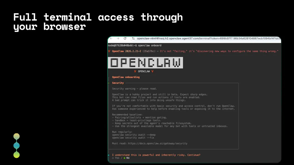 Agent 37: Your own OpenClaw instance for $3.99/mo | Product Hunt