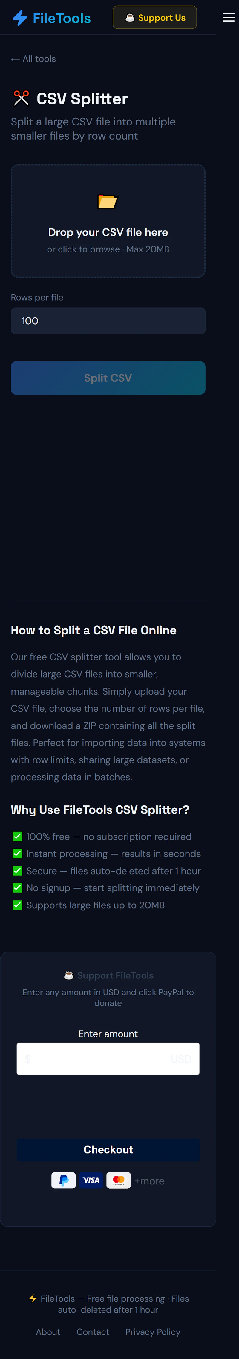 FileTools screenshot 2