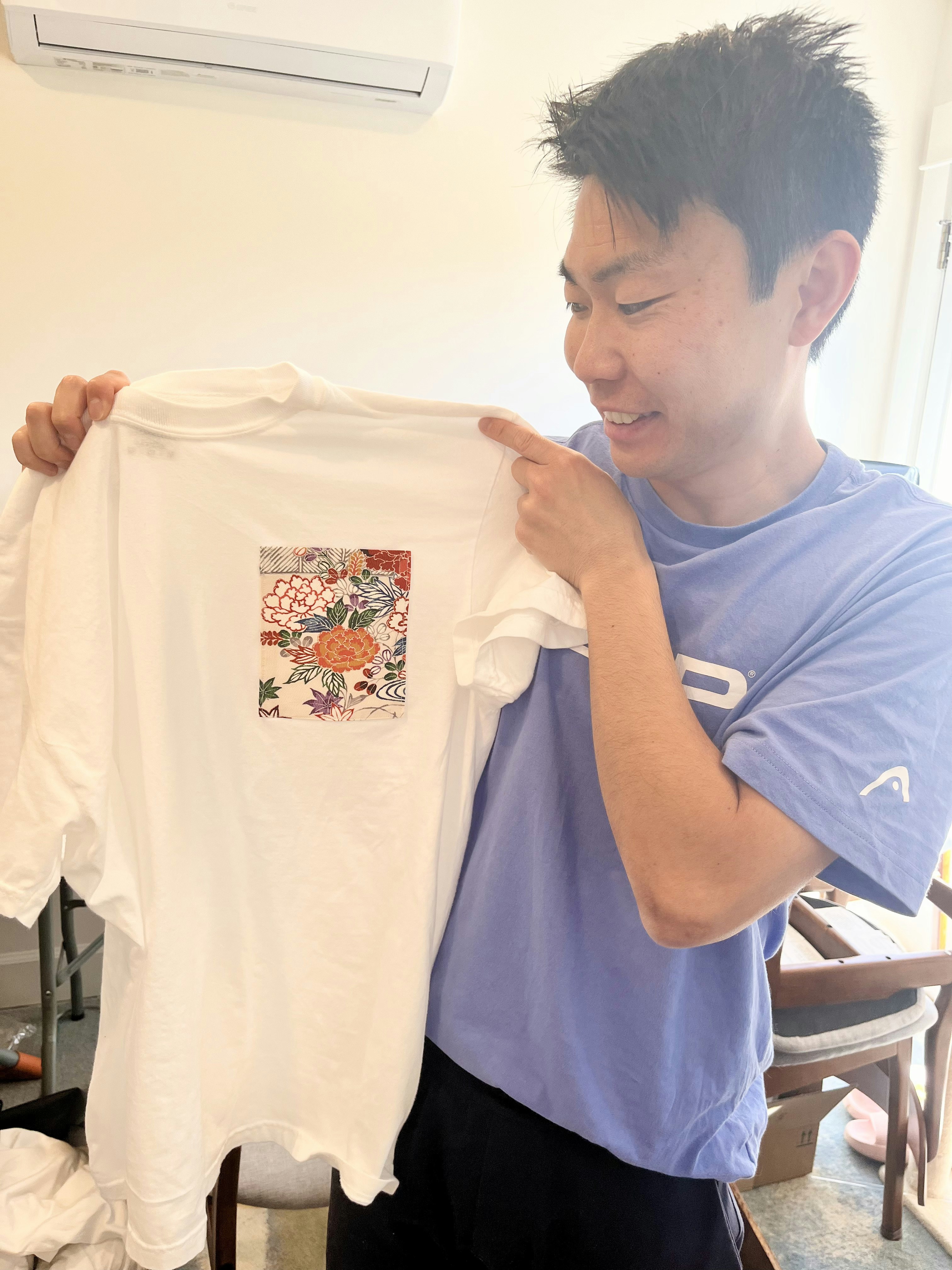 Kimono Pocket T-Shirt - Screenshot 5 showing product features and functionality