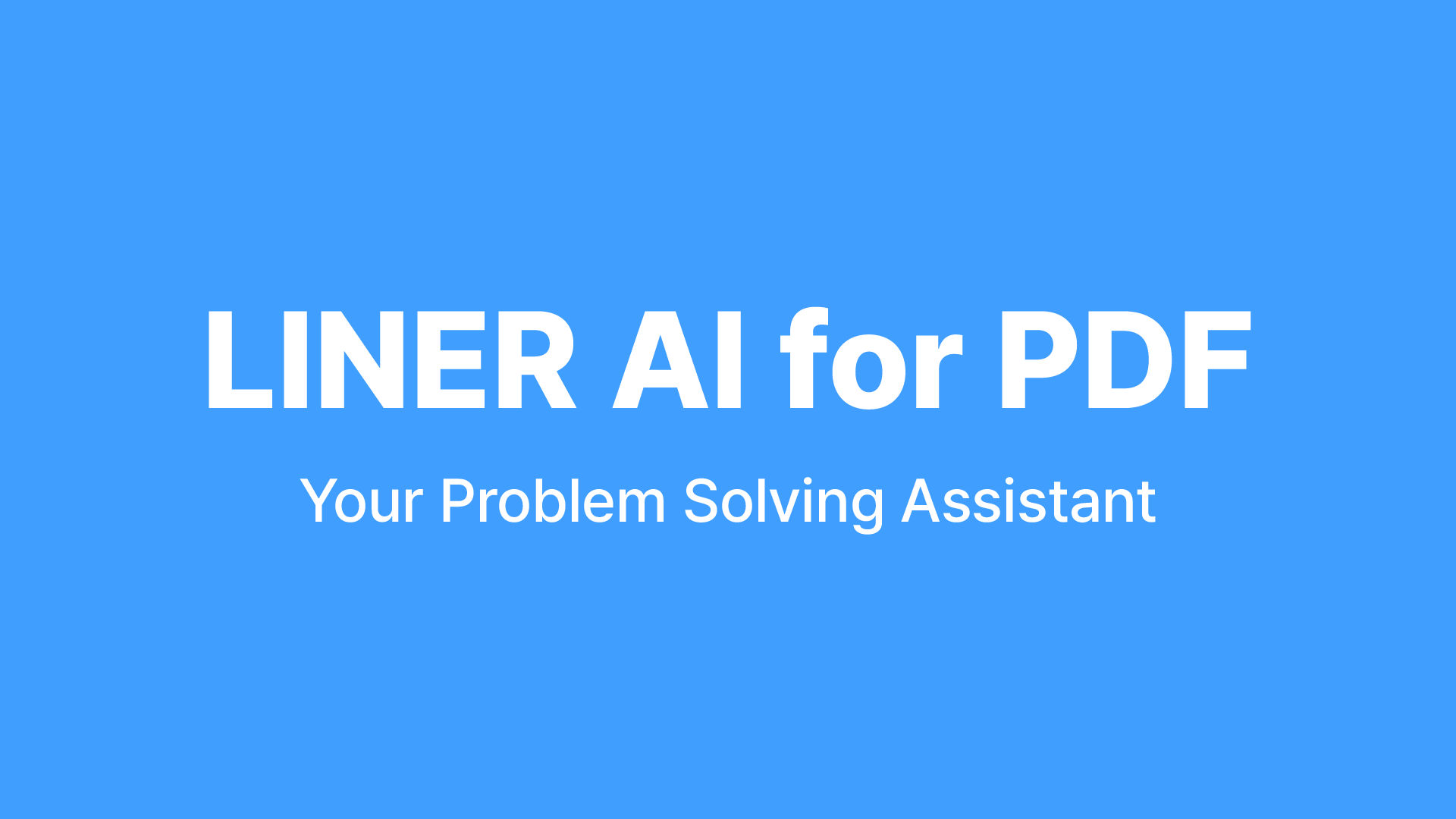 LINER AI for PDF media 3