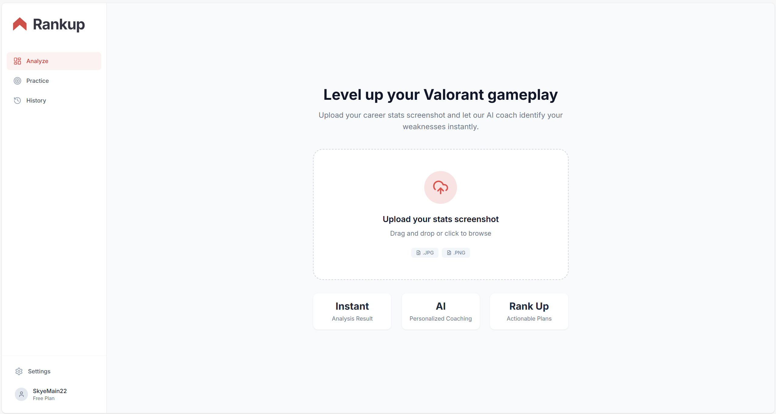 RankUp - Screenshot 2 showing product features and functionality
