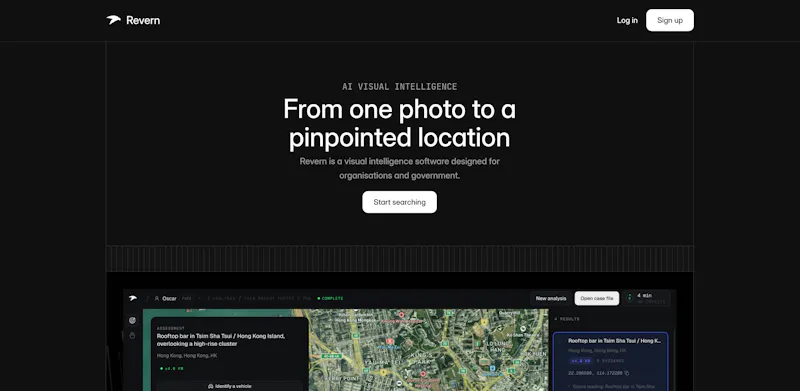 Revern - AI Visual Intelligence screenshot 1