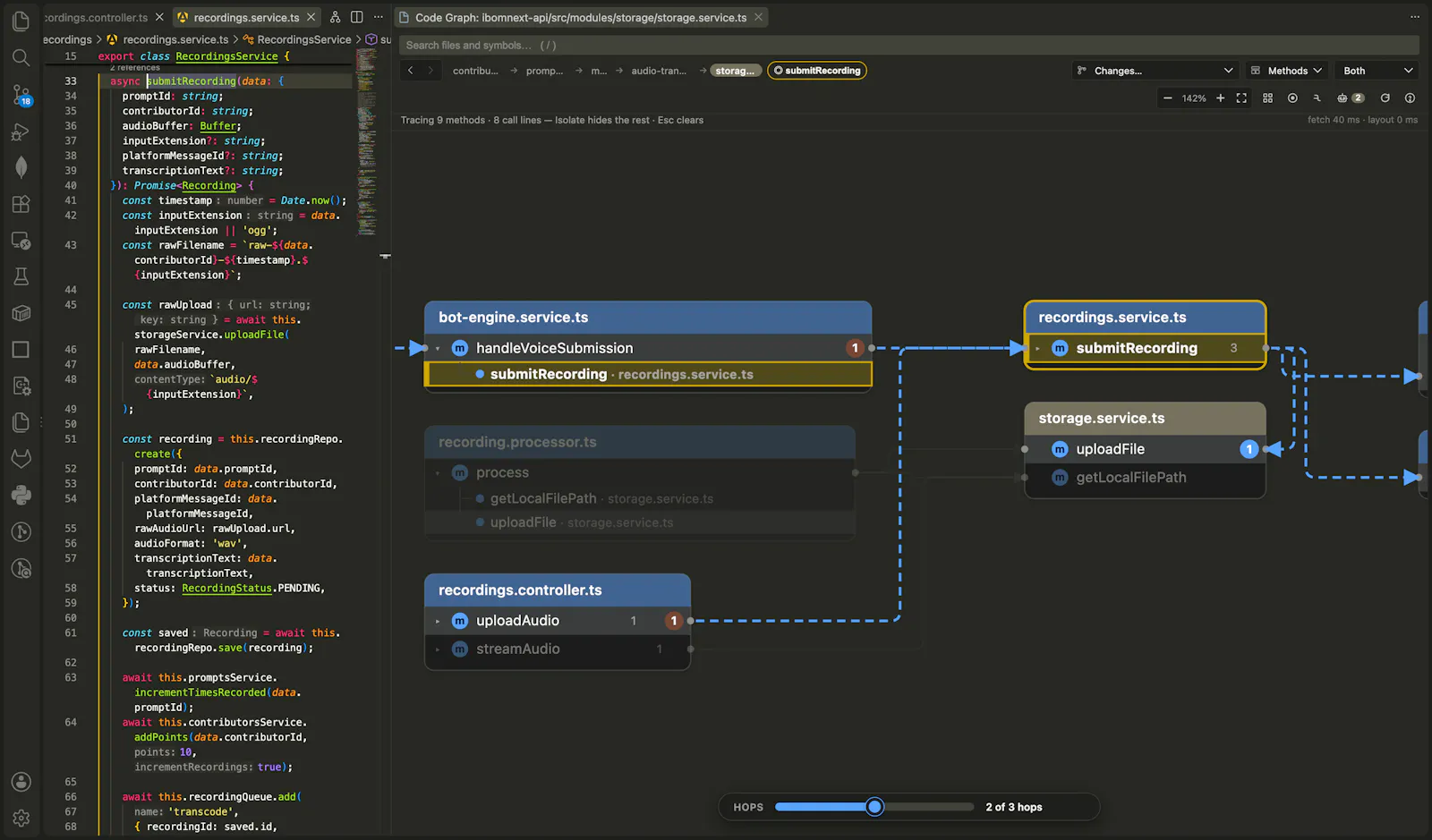 Code Graph View screenshot 1
