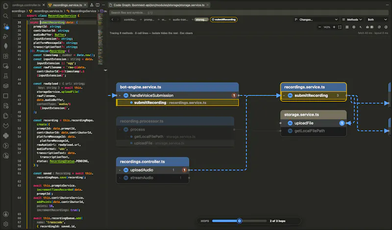Code Graph View screenshot 1
