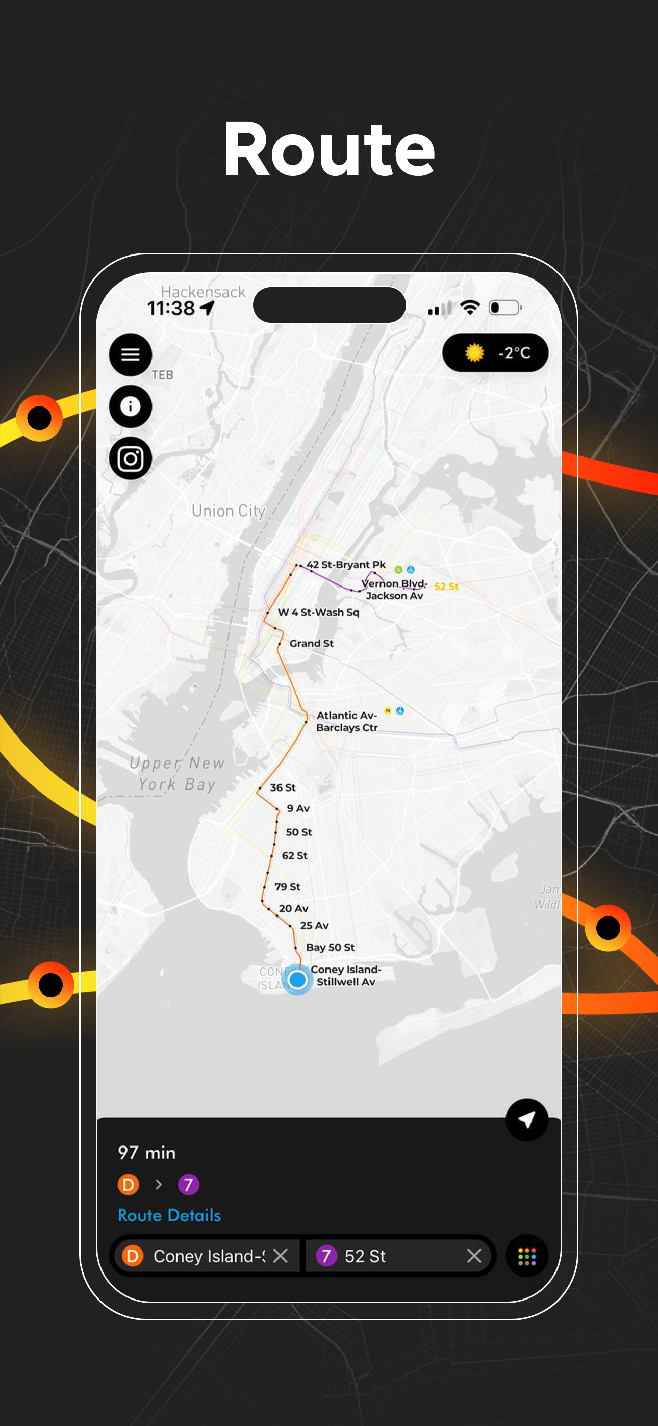 NYC Subway Live Map 3D - AP Transit gallery image