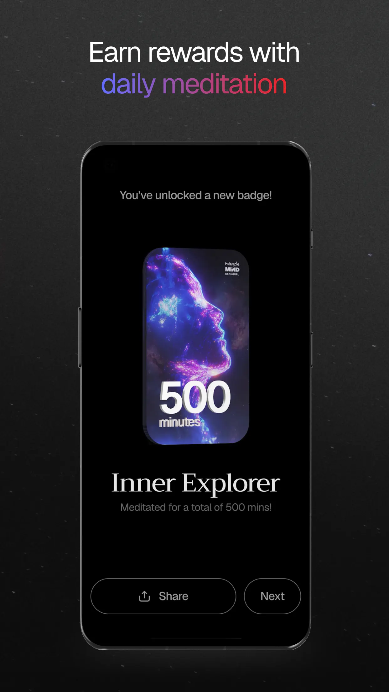 Miracle of Mind Meditation App gallery image