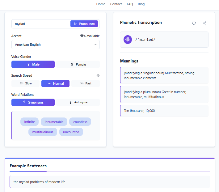 QuickPronounce gallery image
