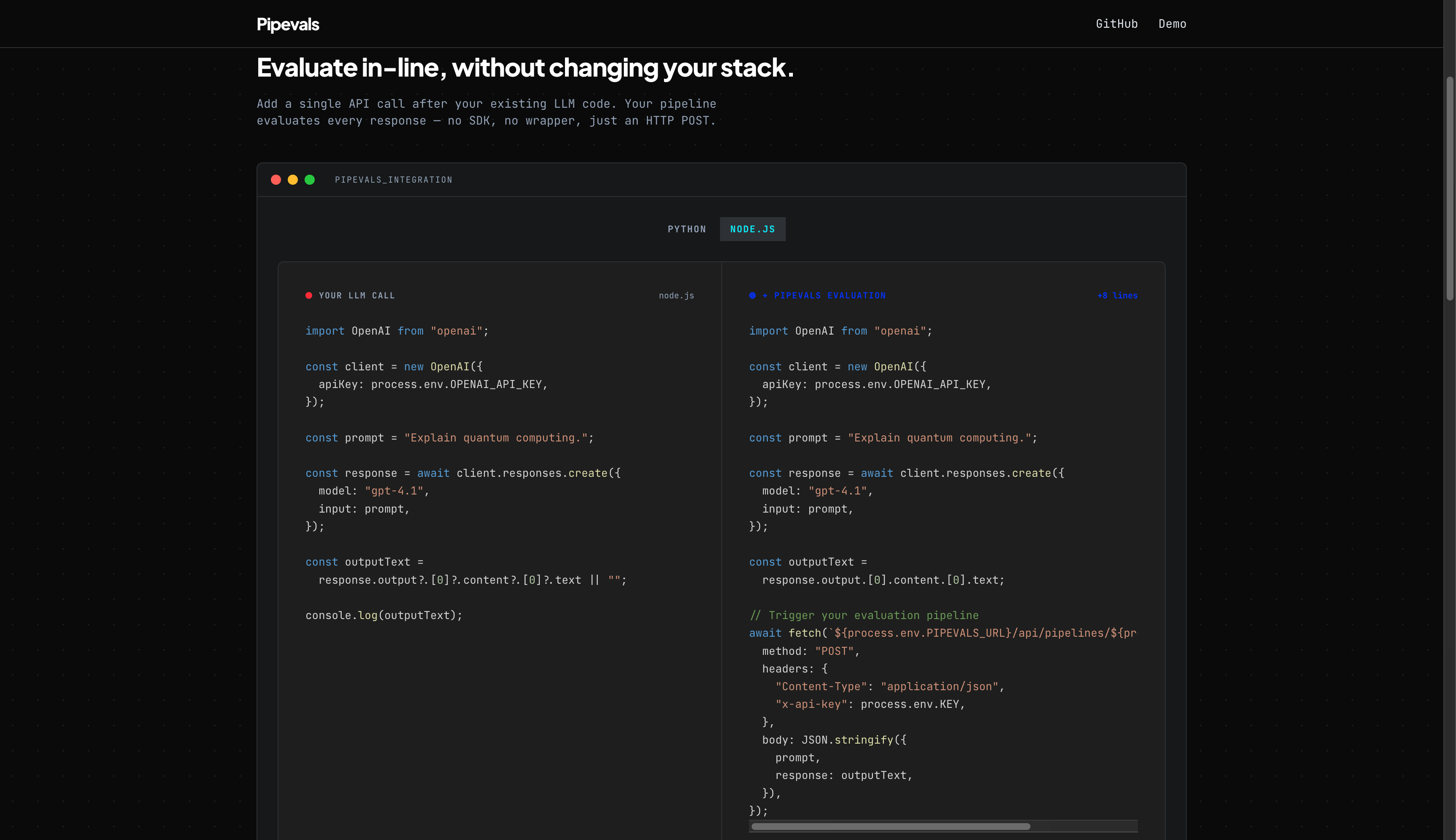 Pipevals gallery image