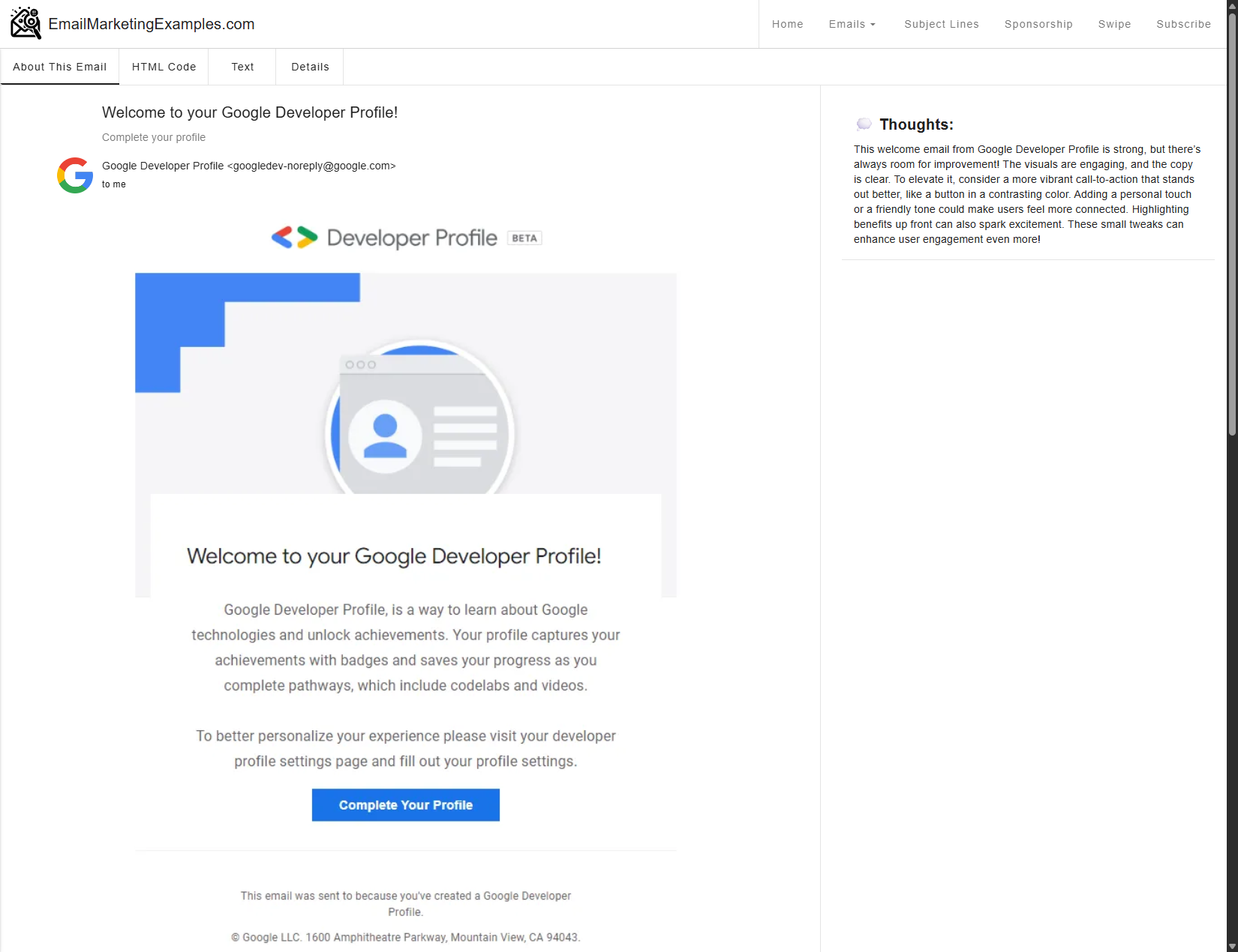 EmailMarketingExamples.com medya 2
