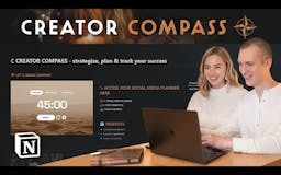 Creator Compass - Notion Template media 1