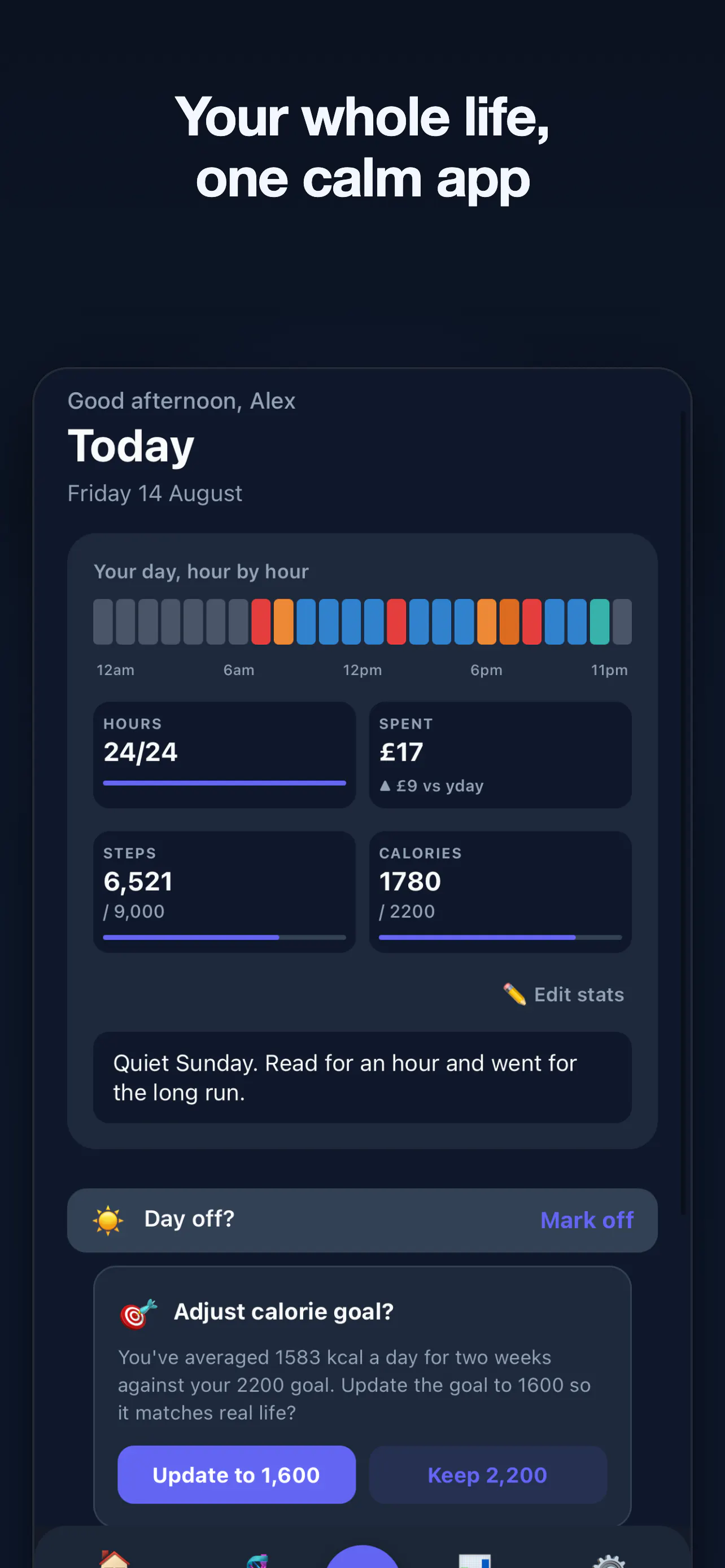Soria: Life & Habit Tracker