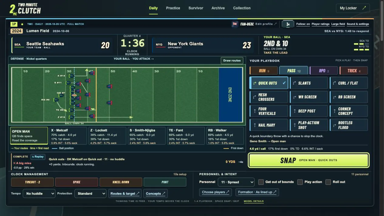 Two Minute Clutch gallery image