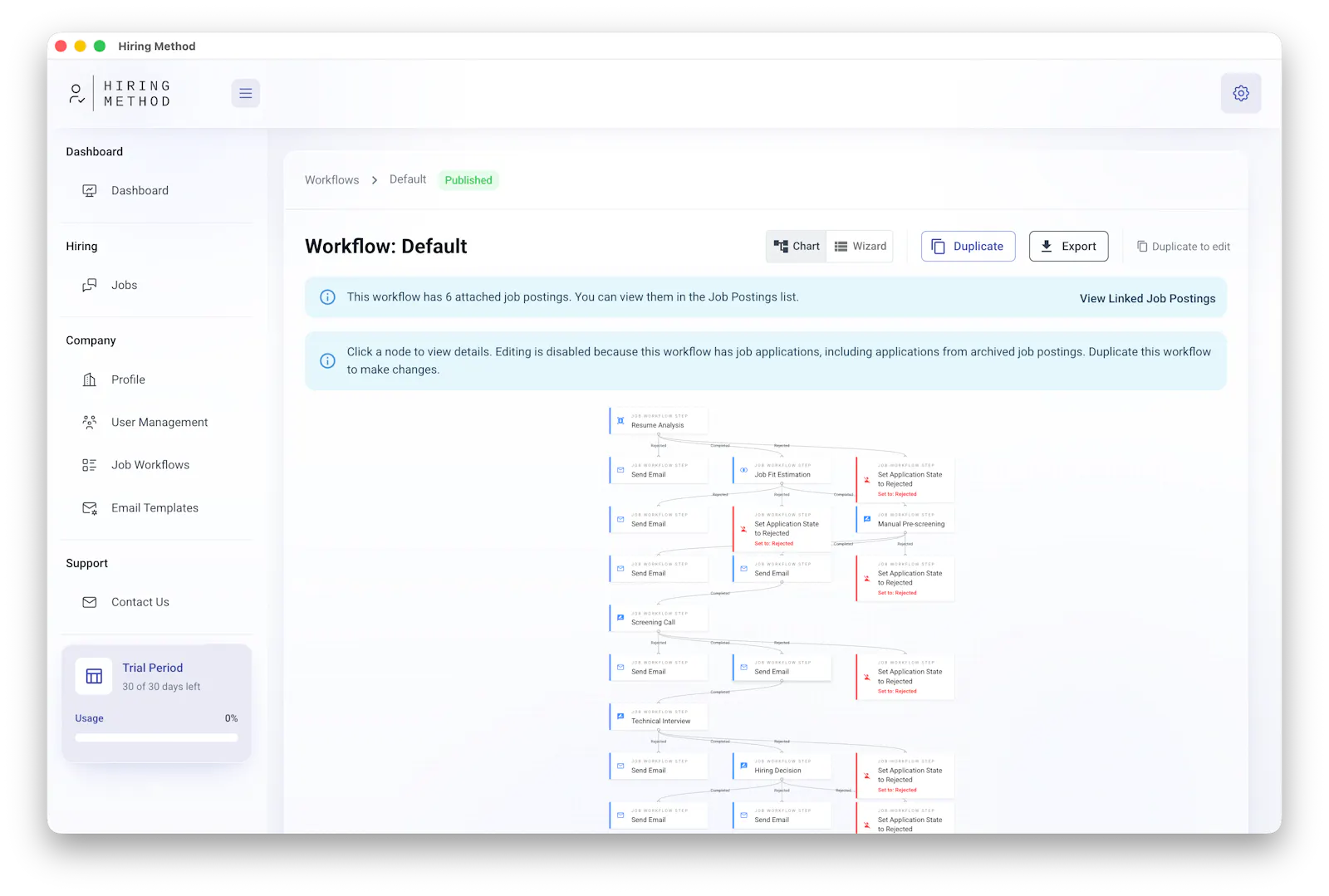 Hiring Method screenshot 3