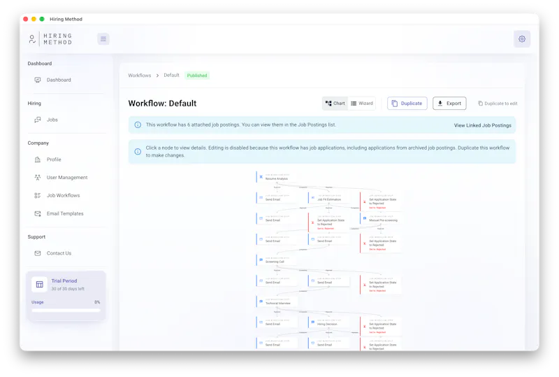 Hiring Method screenshot 3