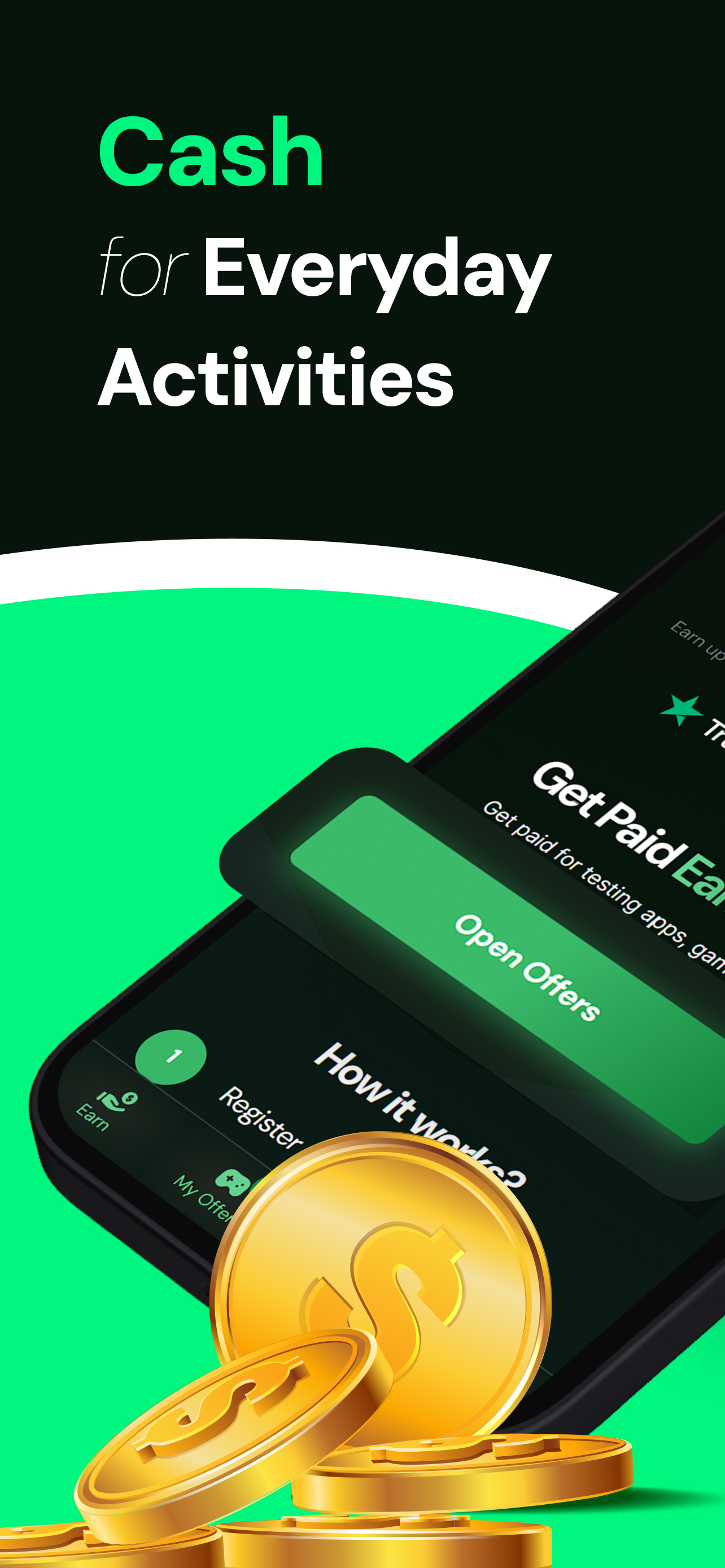CashGun.com - 앱, 게임 및 설문 조사 테스트 비용을 지불하십시오 미디어 3