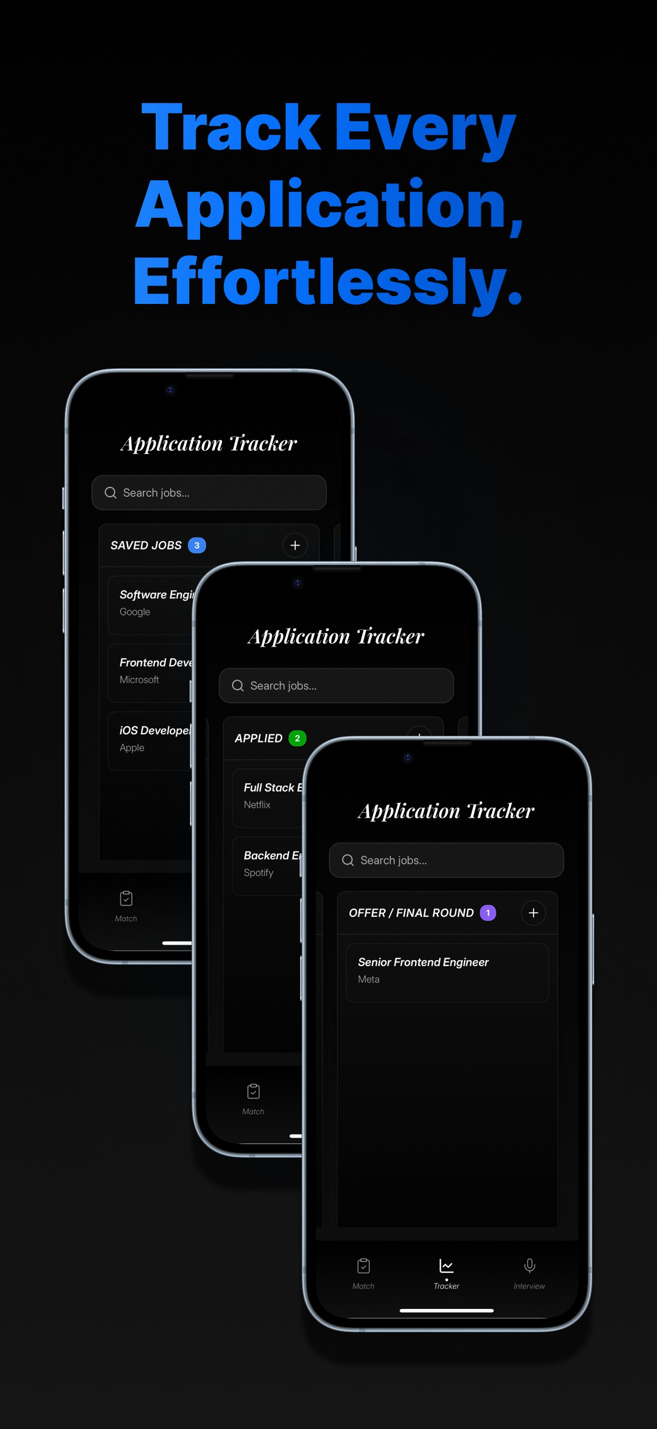 แอป Hunt AI AI ทั้งหมดสำหรับ iOS สำหรับ iOS - ประวัติย่อจดหมายสมัครงานและสัมภาษณ์ AI ในแอพ iOS เดียว media 6