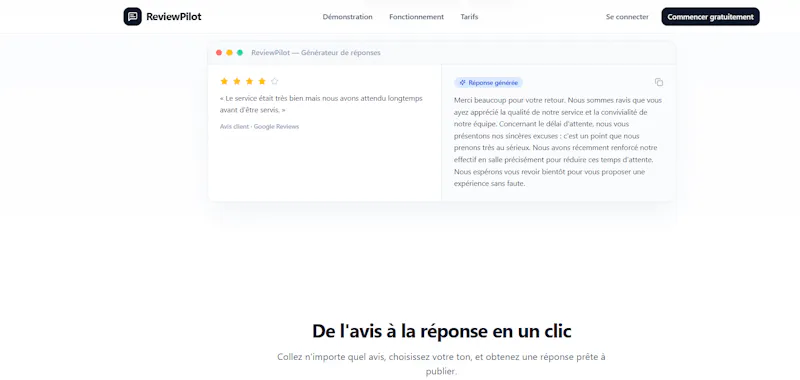 ReviewPilot screenshot 2