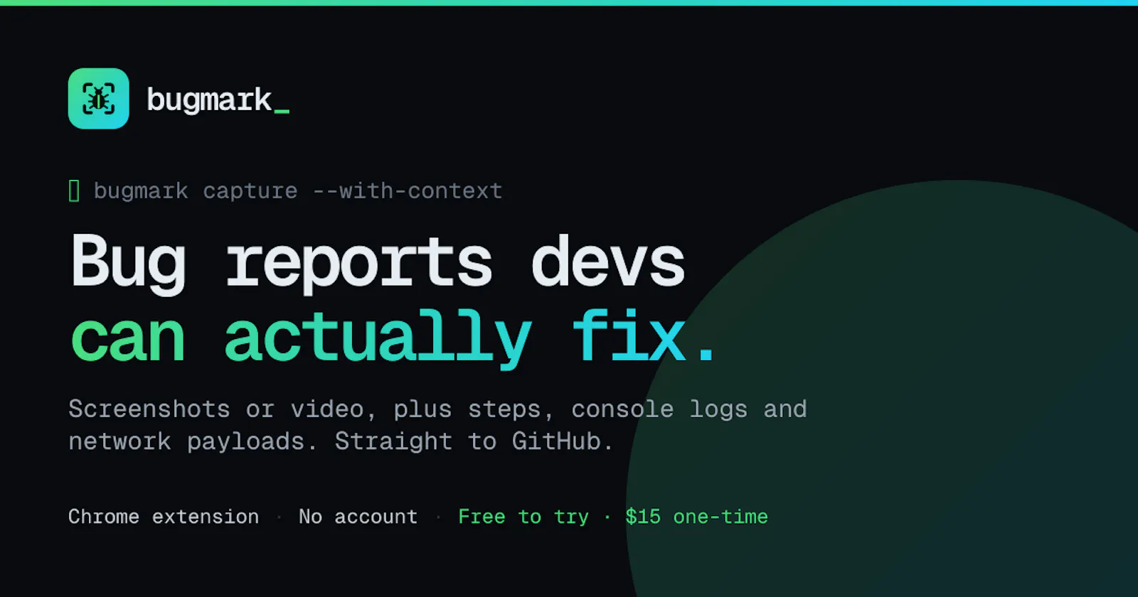 Bugmark  screenshot 1