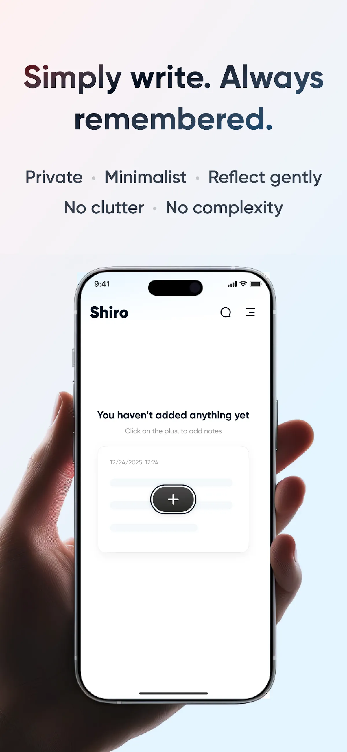 Shiro - AI Journal
