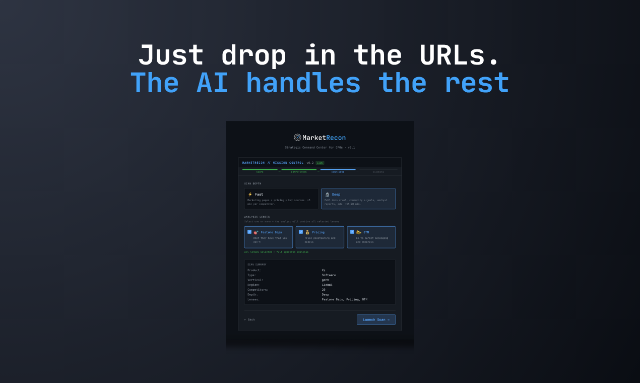 MarketRecon gallery image