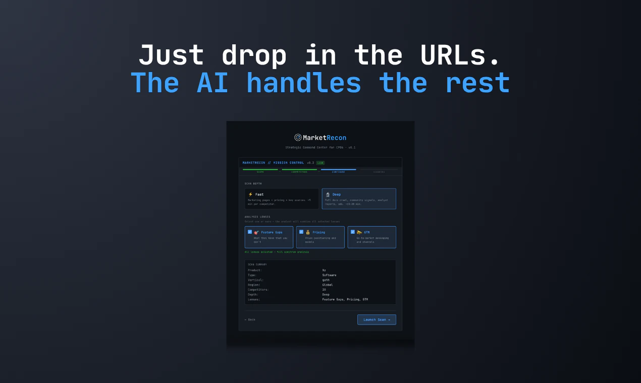 MarketRecon screenshot 2