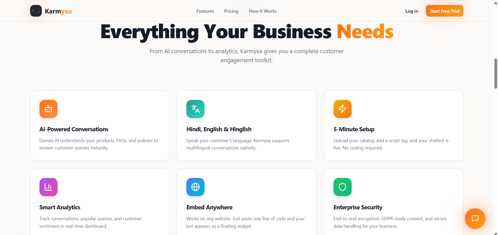 Karmyxa - AI Chatbot for businesses gallery image