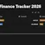 Simple Personal Finance Tracker