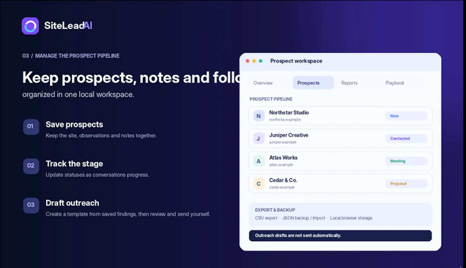 SiteLead AI screenshot 3