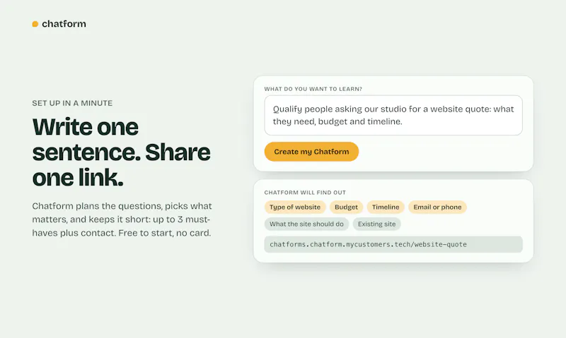 Chatform screenshot 3
