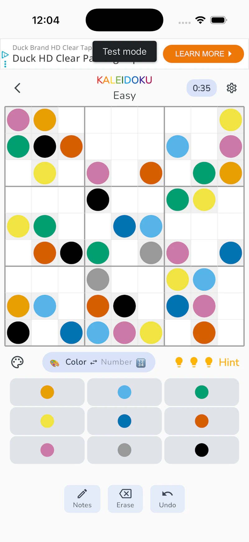 Kaleidoku screenshot 3