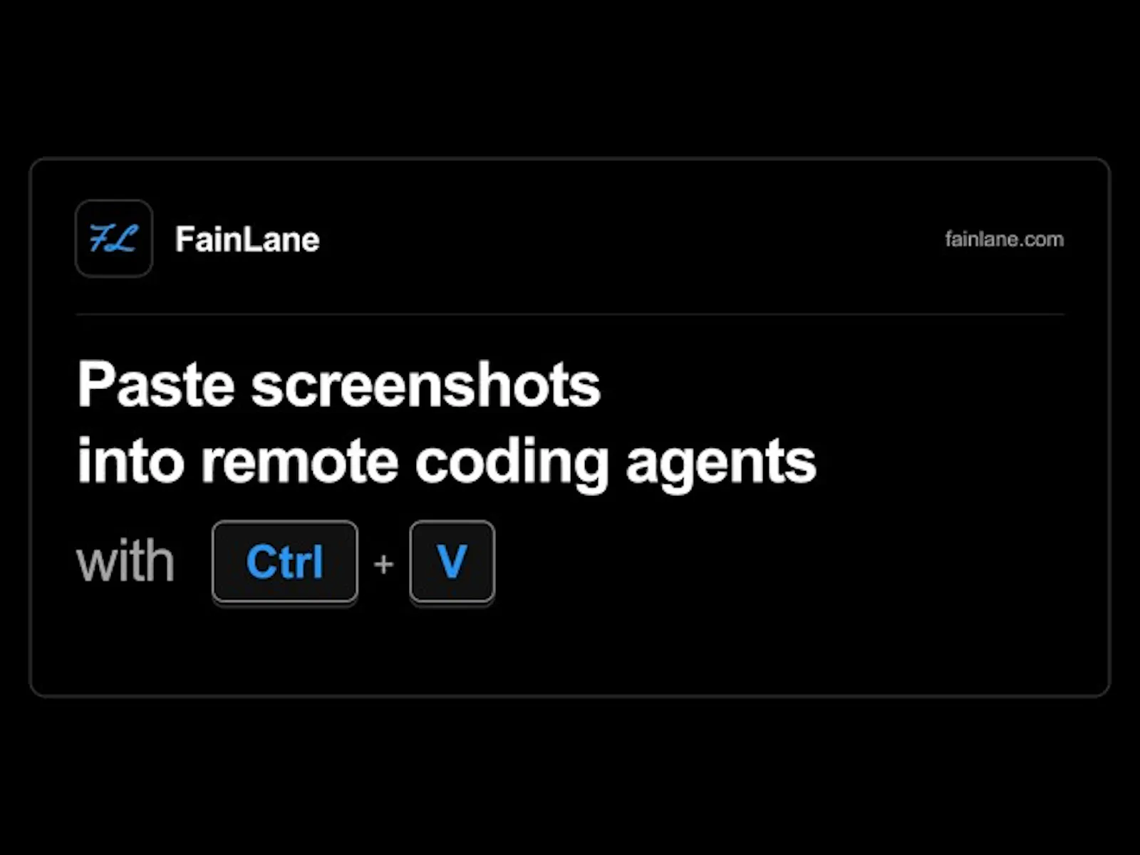 FainLane screenshot 1 (video preview)