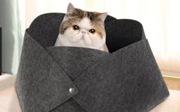 Petal Cat House (Cat Bed) media 1