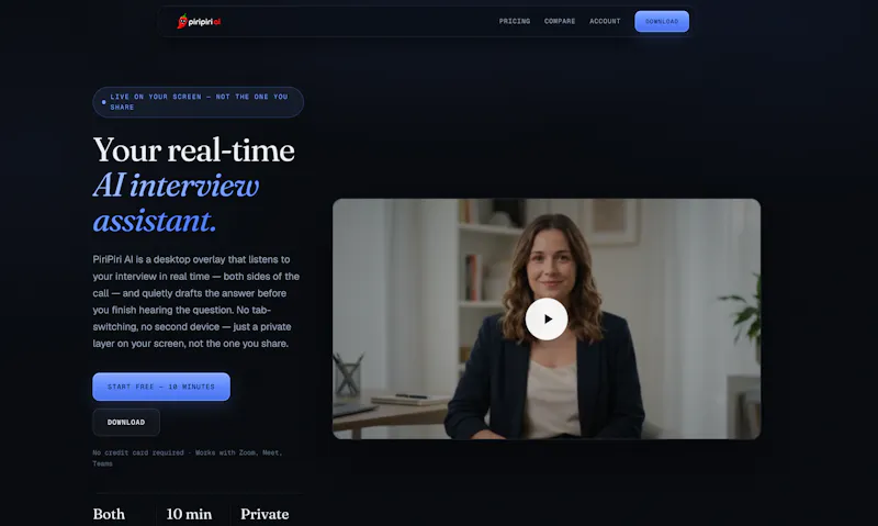 Piri Piri AI screenshot 2