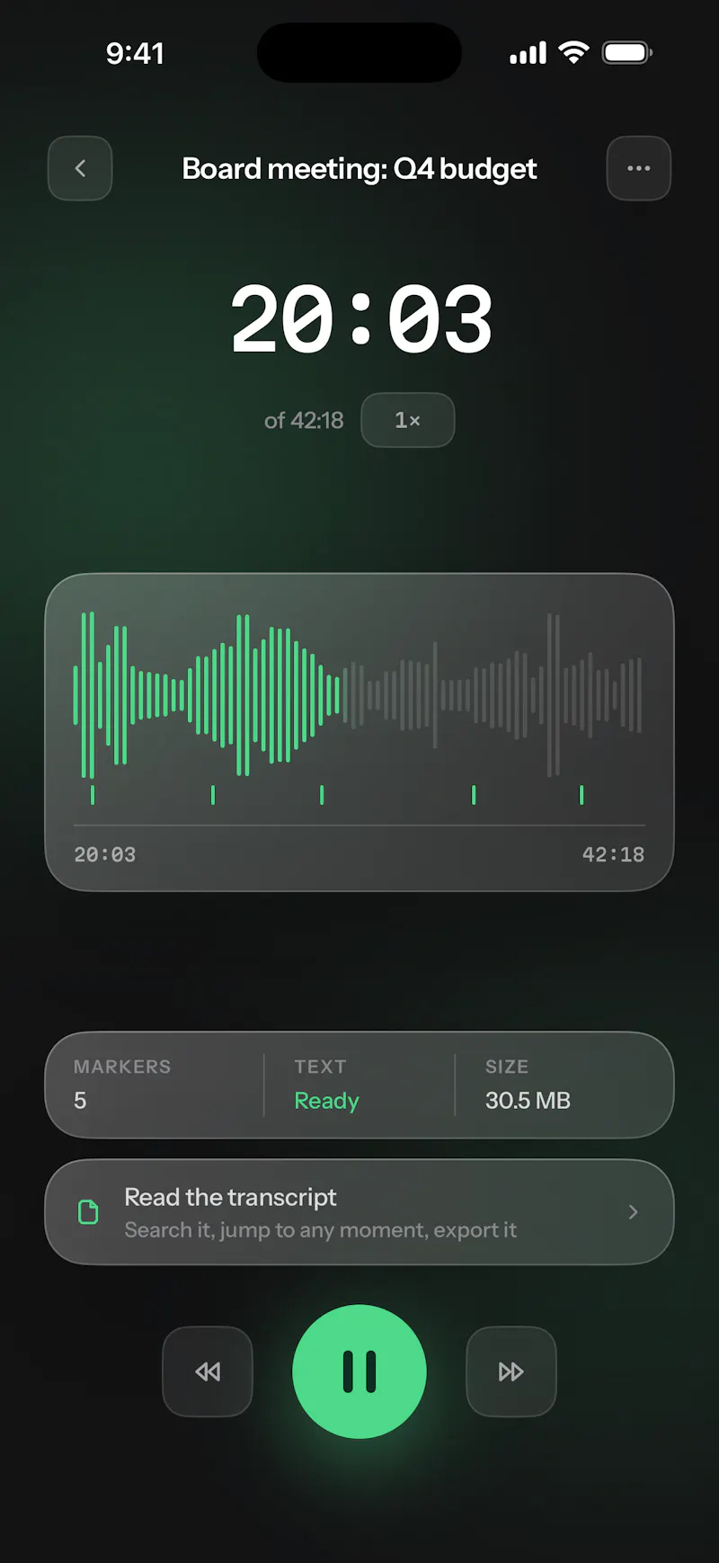 Voice Recorder: Tapedeck screenshot 7