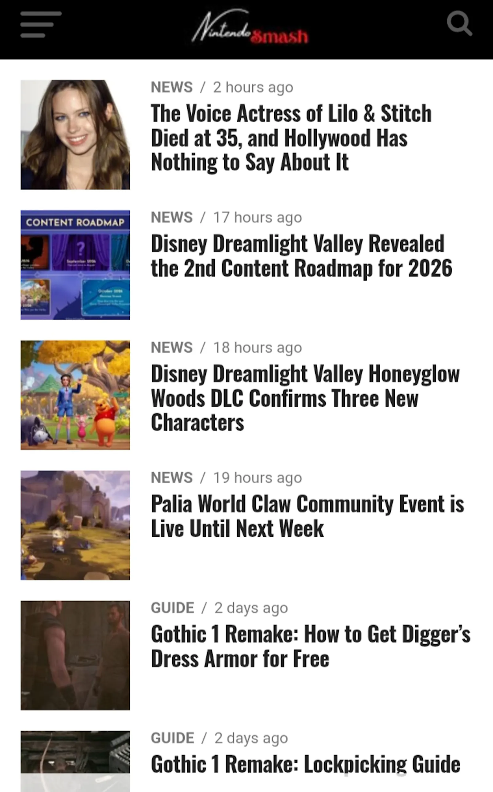 NintendoSmash: Video Games News & Guides screenshot 2
