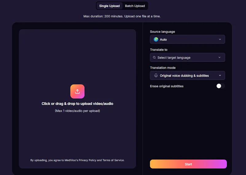  MedVioo Video Translator screenshot 3