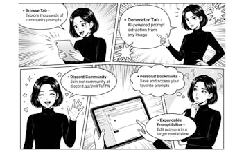 Chrome Extension - Nano Banana Prompt gallery image