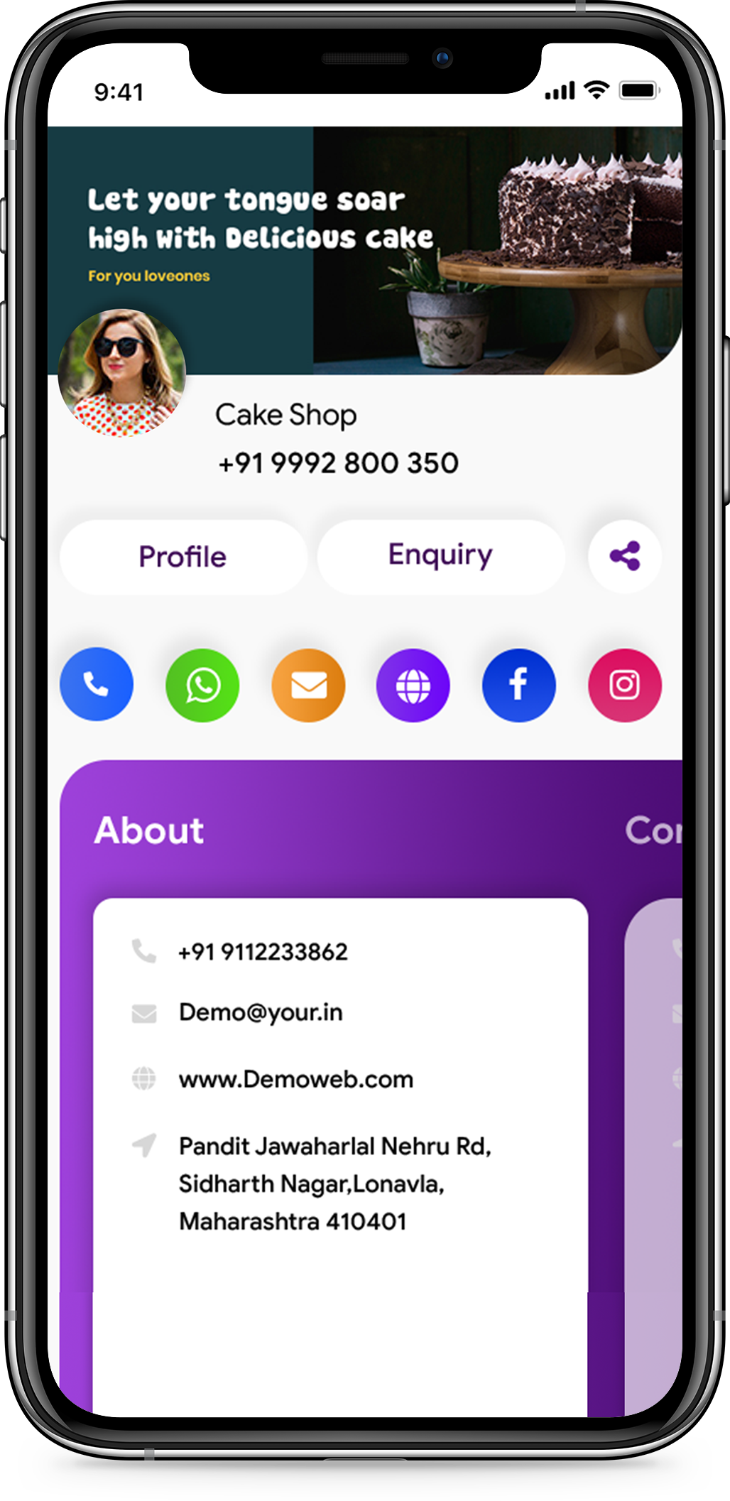 Ourbizzcard
