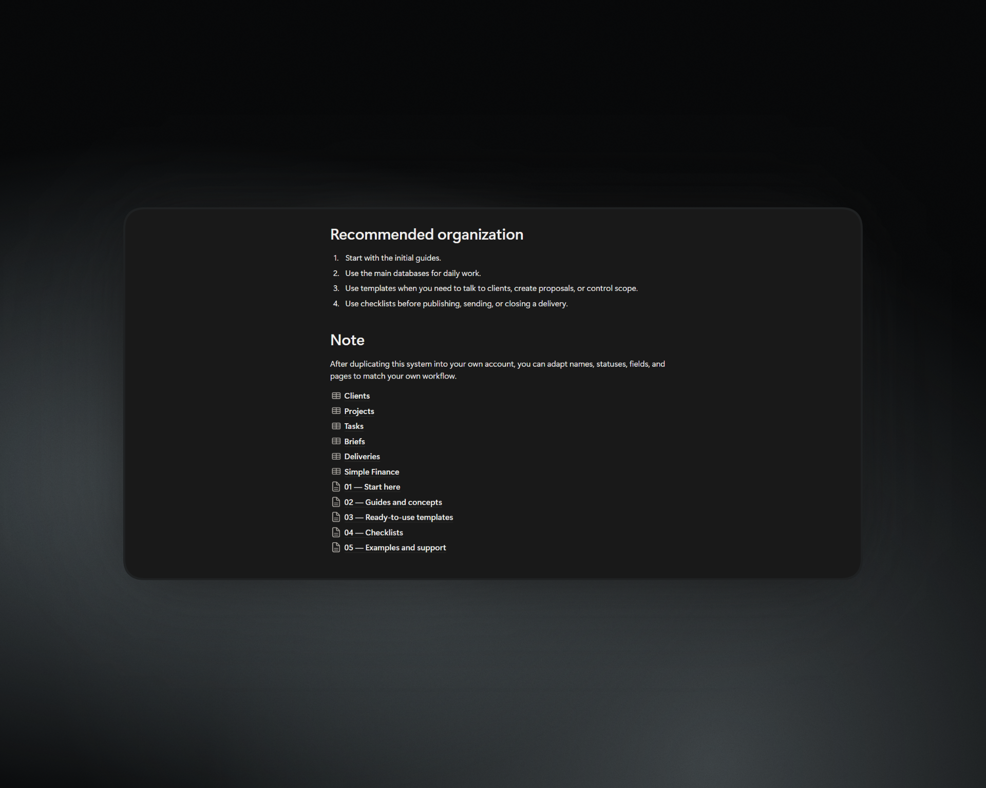 Freelance Developer Operating System gallery image