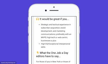 One Job a Day gallery image