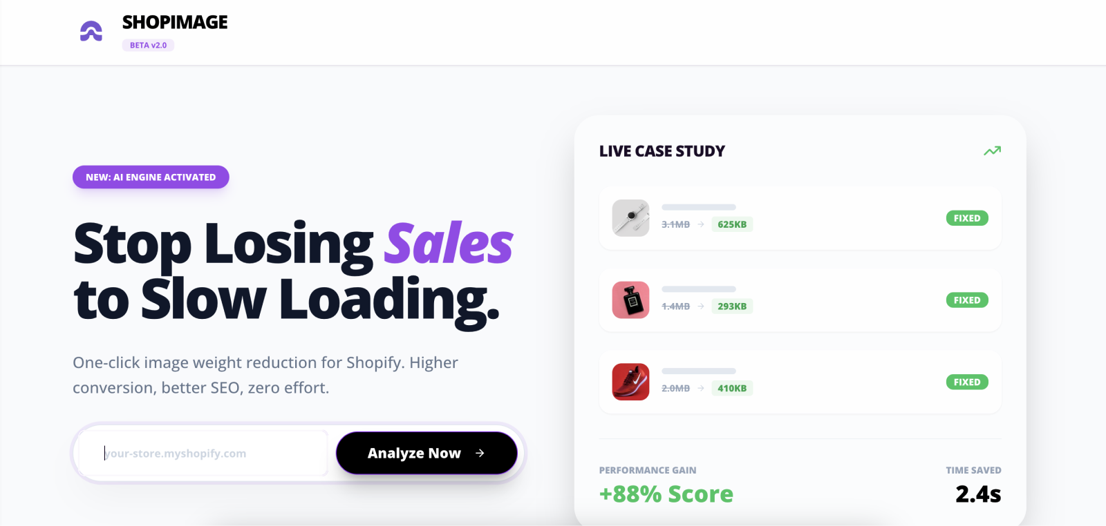Shopimage - Main product screenshot demonstrating key features and user interface