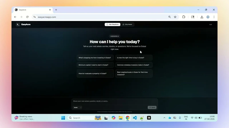 EasyAcre screenshot 1 (video preview)