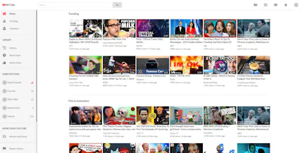Build Youtube in React gallery image